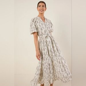 Elegant Cream Maxi Dress